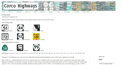 Desktop Screenshot of corcohighways.org